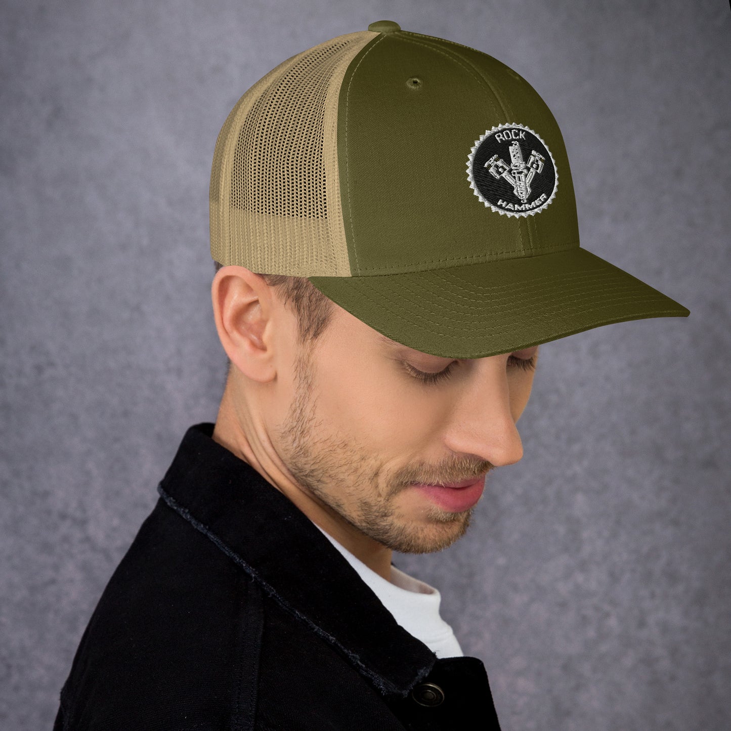 ROCK HAMMER OFFICIAL PARTNER TRUCK HAT (logo)