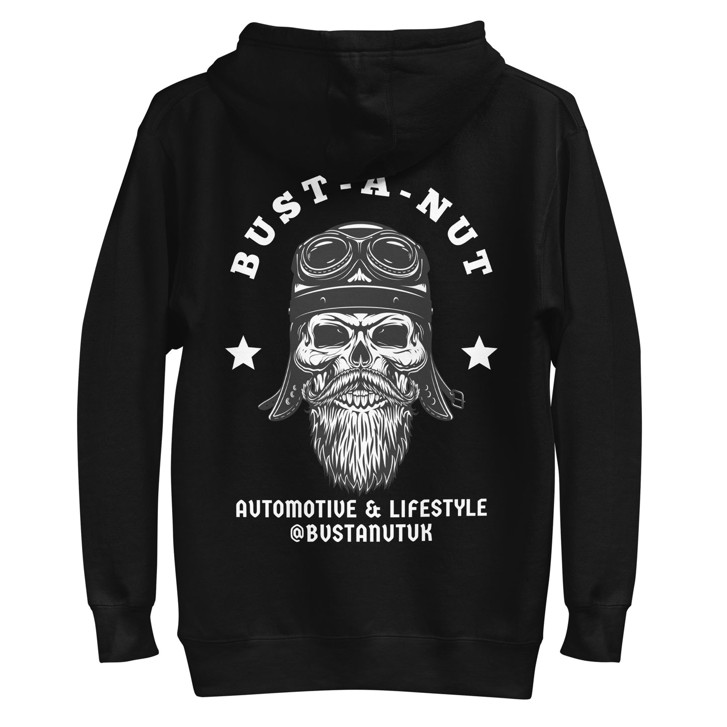BIKER SKULL HOODIE