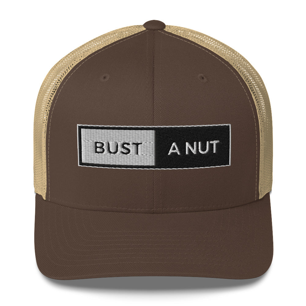 BUST A NUT TRUCKER CAP