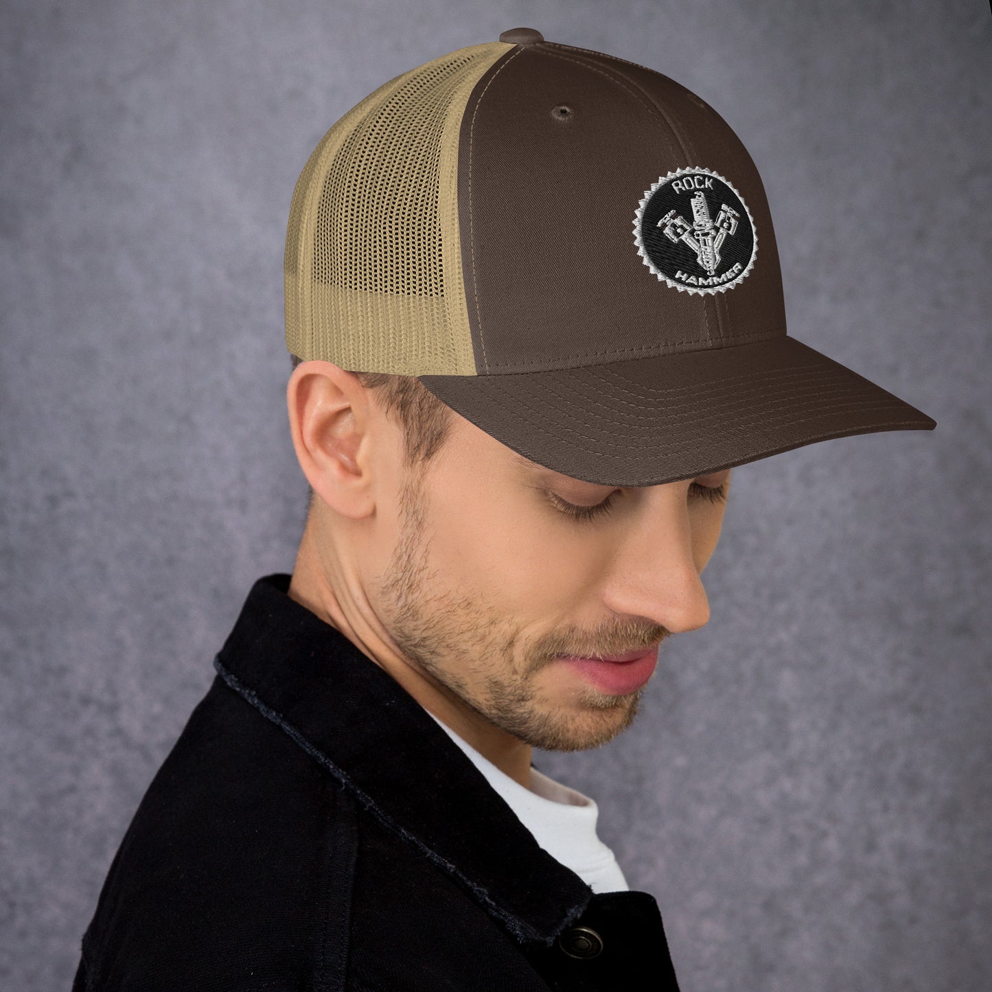 ROCK HAMMER OFFICIAL PARTNER TRUCK HAT (logo)