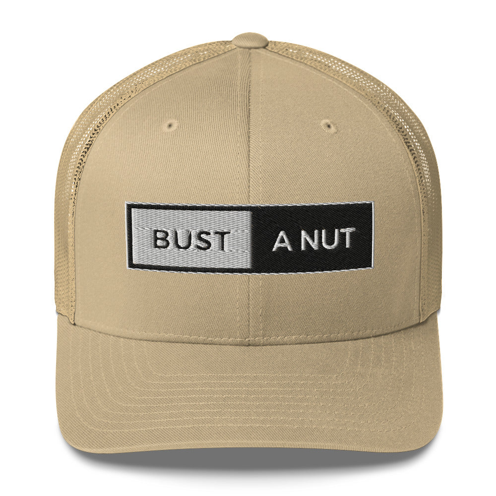 BUST A NUT TRUCKER CAP