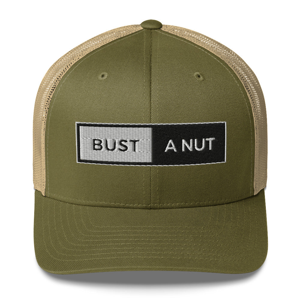 BUST A NUT TRUCKER CAP