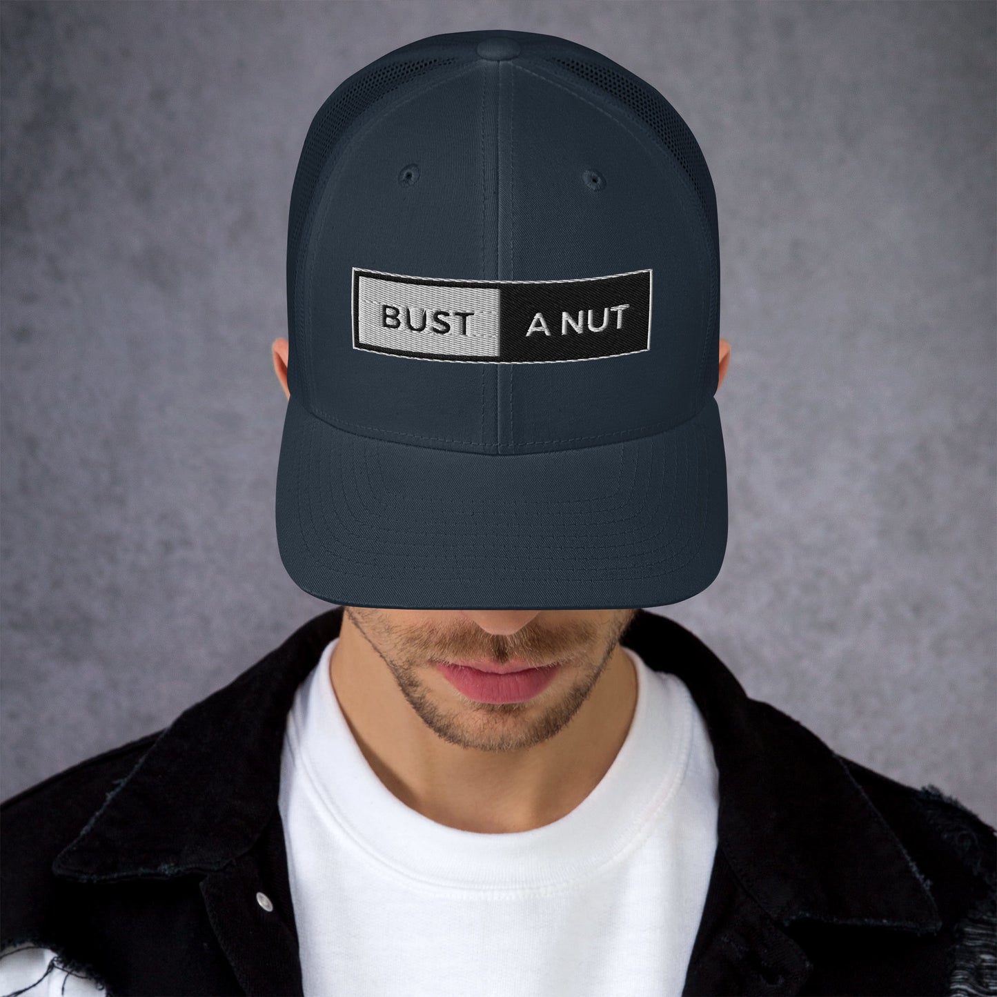 BUST A NUT TRUCKER CAP