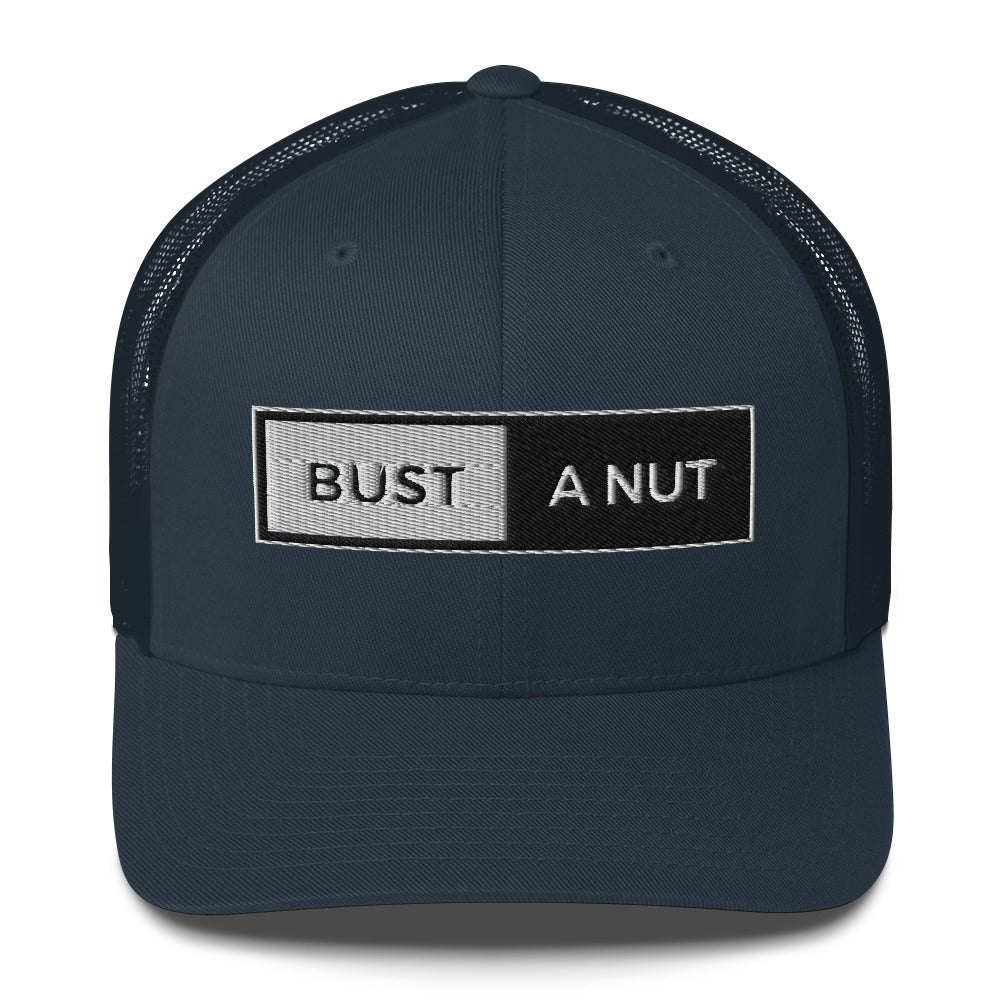 BUST A NUT TRUCKER CAP