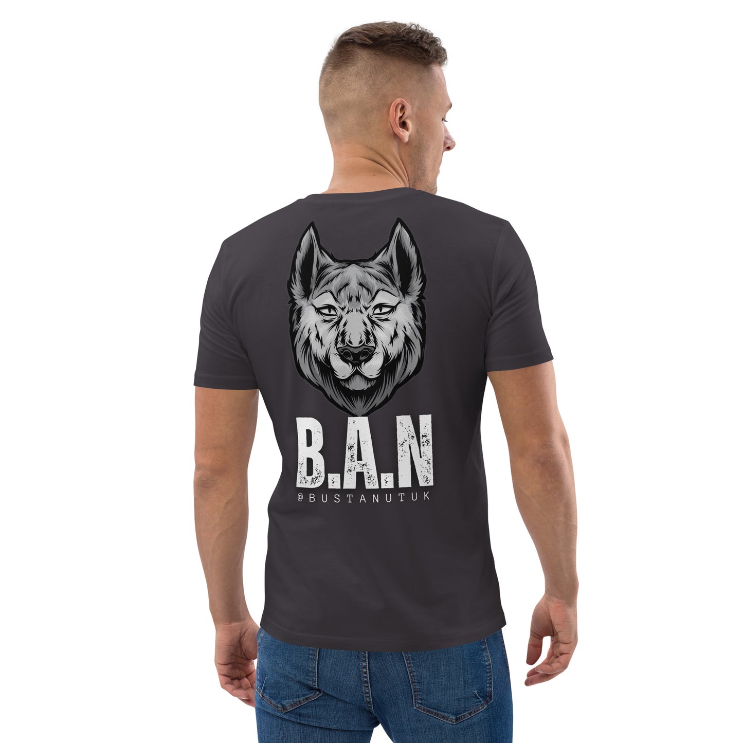 WOLF IN B.A.N CLOTHING T-SHIRT