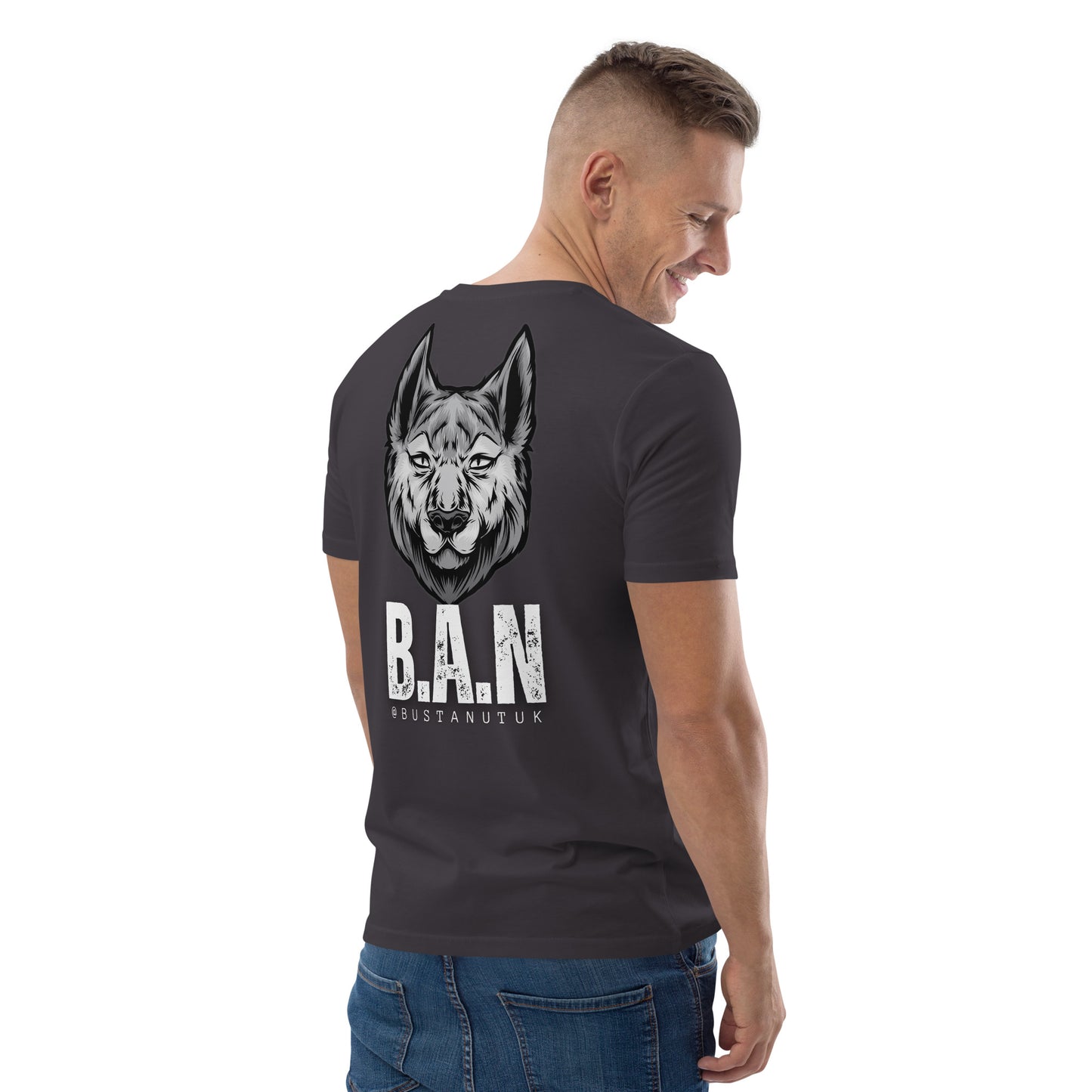 WOLF IN B.A.N CLOTHING T-SHIRT