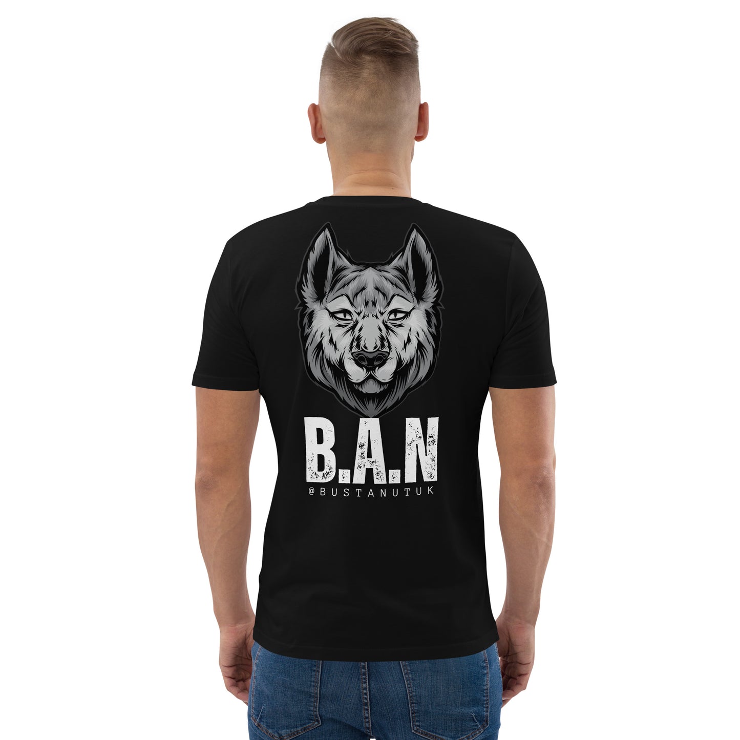 WOLF IN B.A.N CLOTHING T-SHIRT