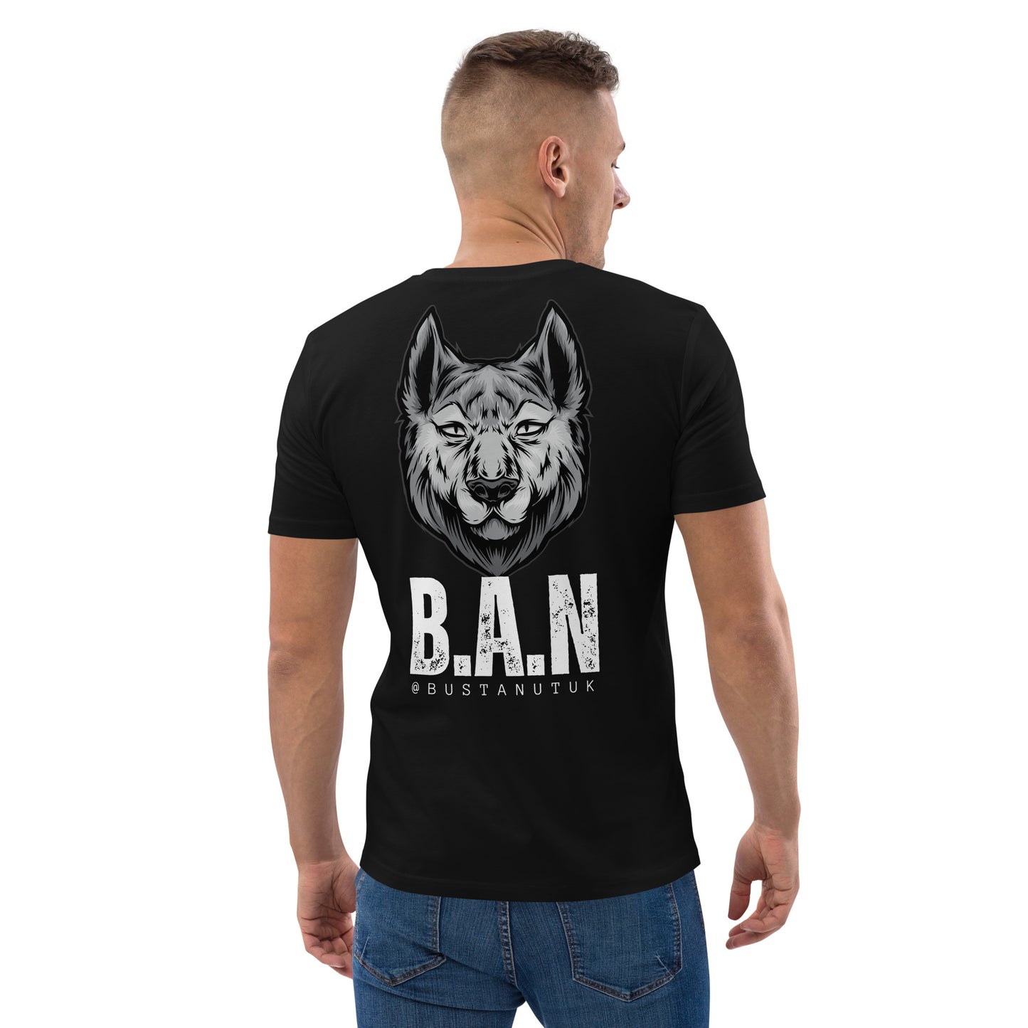 WOLF IN B.A.N CLOTHING T-SHIRT