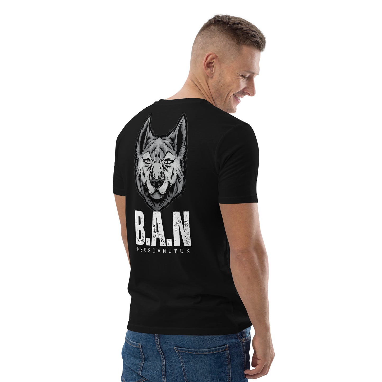 WOLF IN B.A.N CLOTHING T-SHIRT