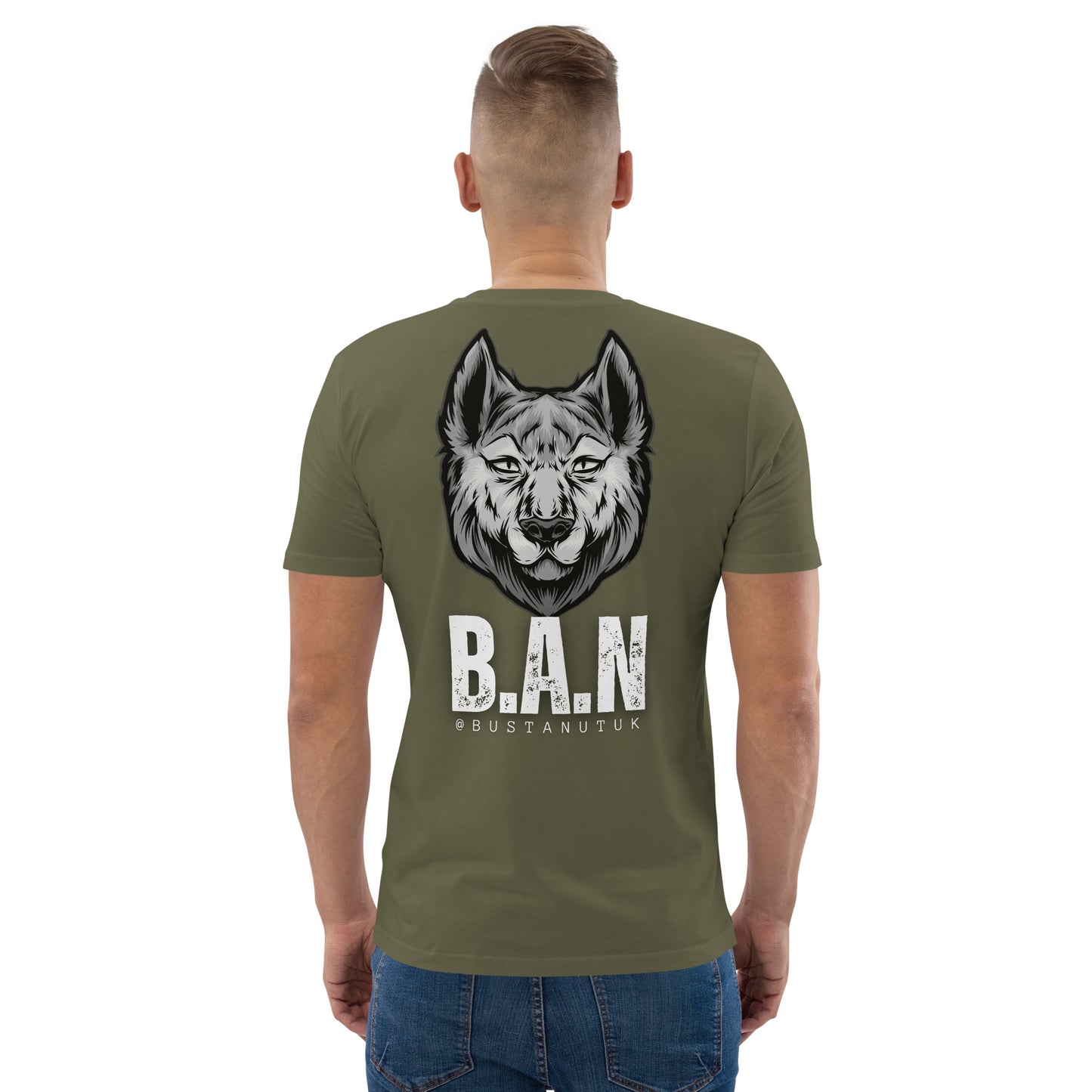 WOLF IN B.A.N CLOTHING T-SHIRT