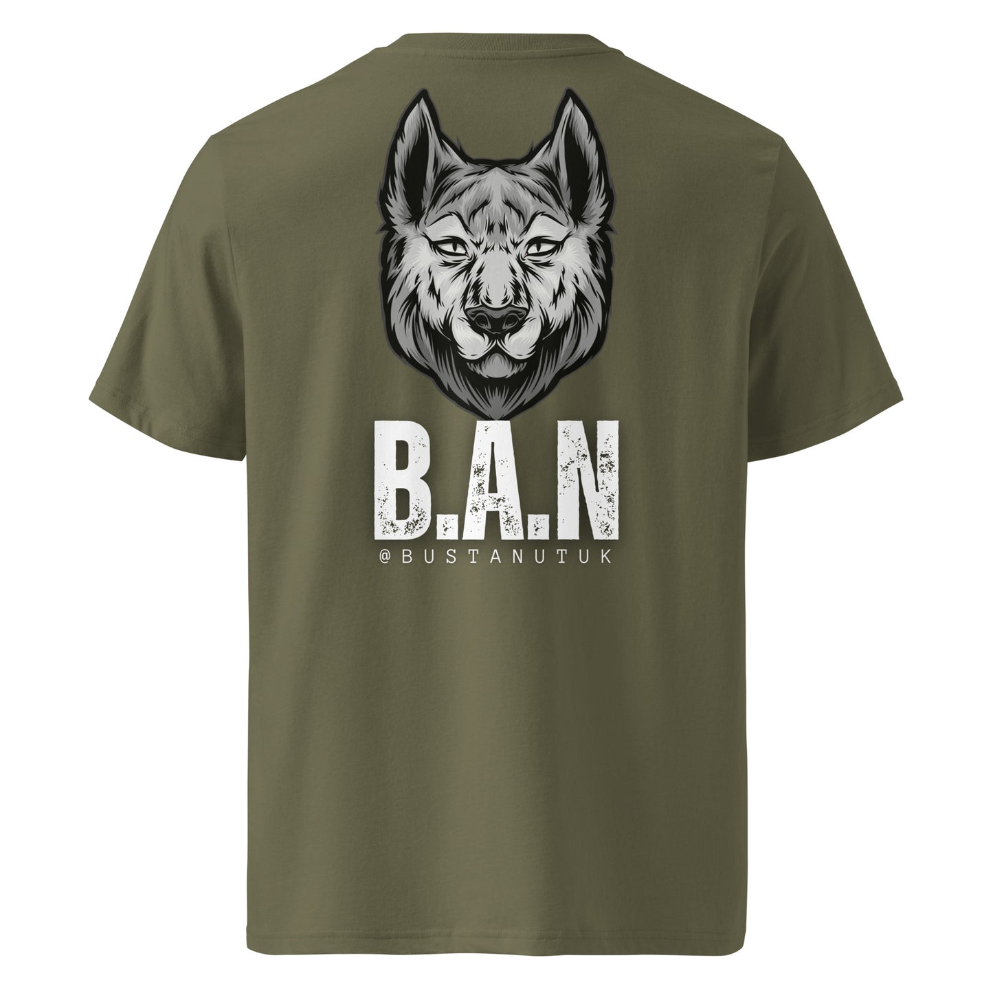 WOLF IN B.A.N CLOTHING T-SHIRT