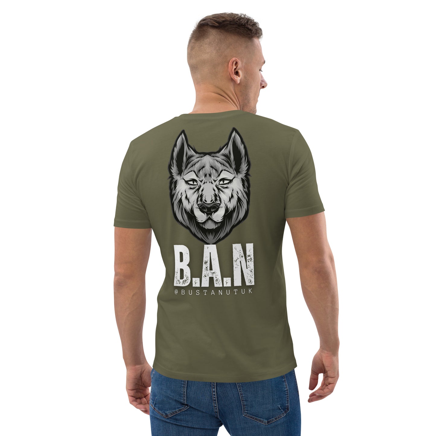 WOLF IN B.A.N CLOTHING T-SHIRT