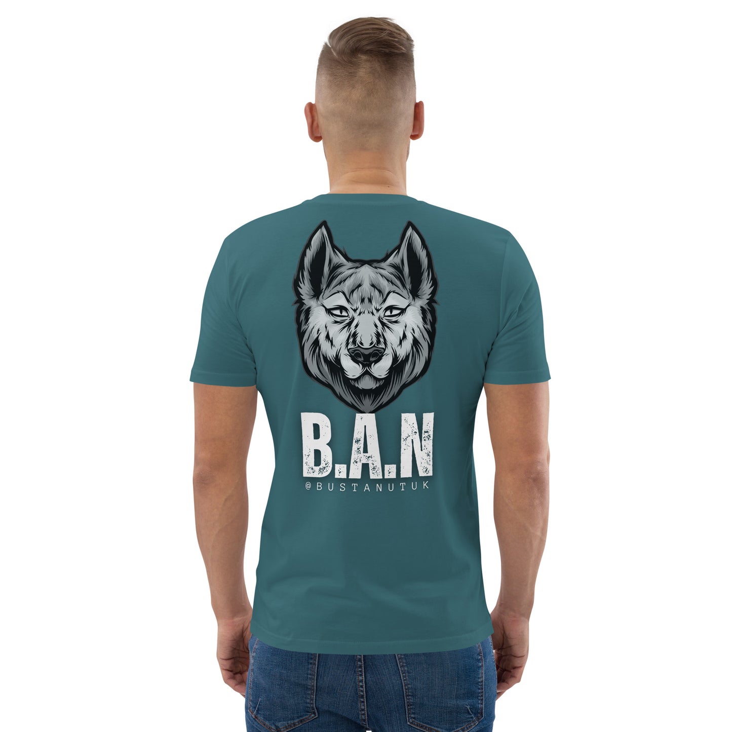 WOLF IN B.A.N CLOTHING T-SHIRT