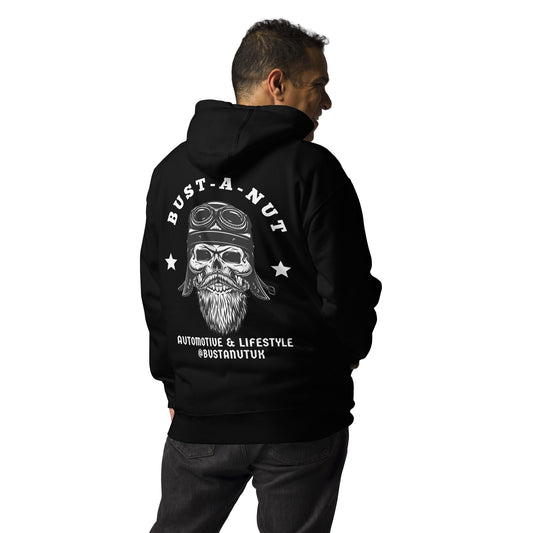 BIKER SKULL HOODIE