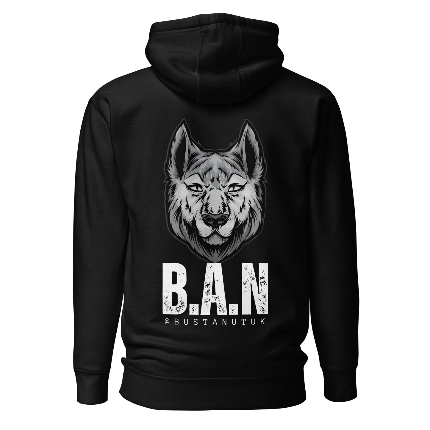 WOLF IN B.A.N CLOTHING HOODIE